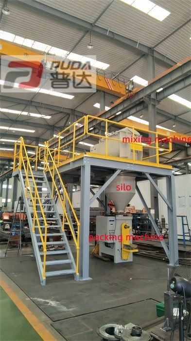 25kg Valve Bag Titanium Dioxide Packing Machine And Mixing Machine